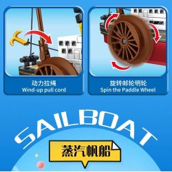 Forange FC8622 Xếp hình lắp ráp ghép mô hình Đội du hành Qudong 6 người mẫu