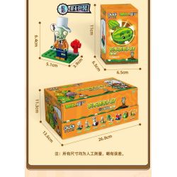 GUDI 60036 Xếp hình lắp ráp ghép mô hình Plants vs. Zombies: Minifigure Blind Box Tập 7