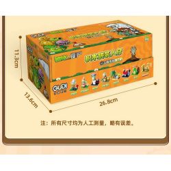 GUDI 60036 Xếp hình lắp ráp ghép mô hình Plants vs. Zombies: Minifigure Blind Box Tập 7