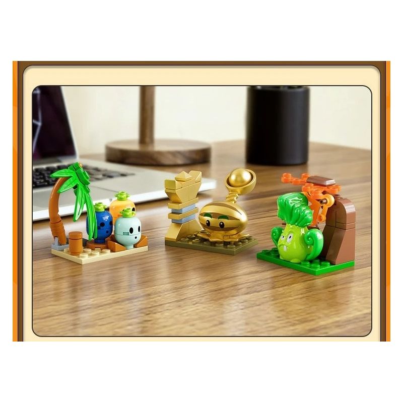 GUDI 60036 Xếp hình lắp ráp ghép mô hình Plants vs. Zombies: Minifigure Blind Box Tập 7