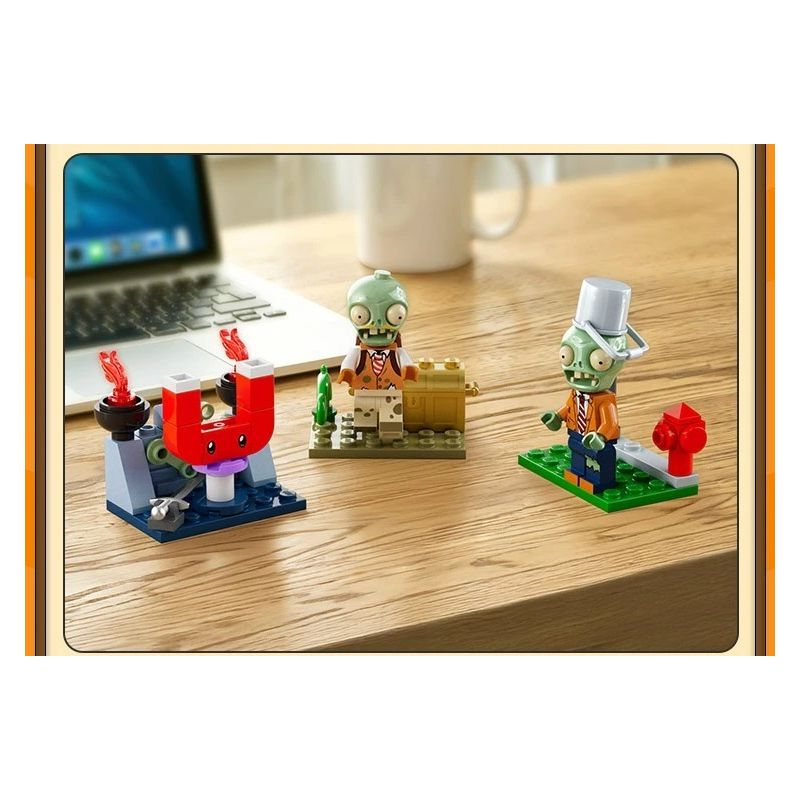 GUDI 60036 Xếp hình lắp ráp ghép mô hình Plants vs. Zombies: Minifigure Blind Box Tập 7