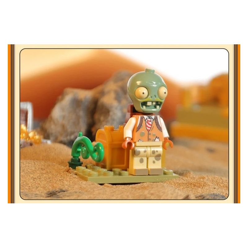 GUDI 60036 Xếp hình lắp ráp ghép mô hình Plants vs. Zombies: Minifigure Blind Box Tập 7