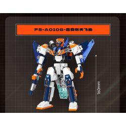 F5 F5-A0105 Xếp hình lắp ráp ghép mô hình Quả bom thứ hai của máy biến hình bầu trời đầy sao: trạm vũ trụ, trung tâm không gian sâu, cơ chế biến hình trực tiếp