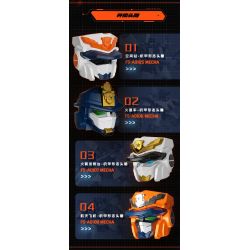 F5 F5-A0105 Xếp hình lắp ráp ghép mô hình Quả bom thứ hai của máy biến hình bầu trời đầy sao: trạm vũ trụ, trung tâm không gian sâu, cơ chế biến hình trực tiếp