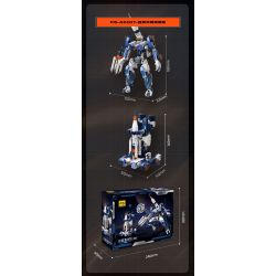 F5 F5-A0106 Xếp hình lắp ráp ghép mô hình Quả bom thứ hai của cỗ máy biến hình bầu trời đầy sao: Máy thám hiểm sao Hỏa, Burning Rock Explorer, mecha biến hình trực tiếp