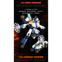 F5 F5-A0106 Xếp hình lắp ráp ghép mô hình Quả bom thứ hai của cỗ máy biến hình bầu trời đầy sao: Máy thám hiểm sao Hỏa, Burning Rock Explorer, mecha biến hình trực tiếp