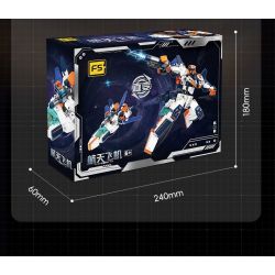 F5 F5-A0107 Xếp hình lắp ráp ghép mô hình Quả bom thứ hai của cỗ máy biến hình bầu trời đầy sao: bệ phóng tên lửa, cỗ máy hợp nhất bầu trời, cơ khí biến hình trực tiếp