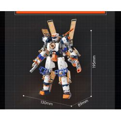 F5 F5-A0108 Xếp hình lắp ráp ghép mô hình Quả bom thứ hai của cỗ máy biến hình bầu trời đầy sao: tàu con thoi, tàu tuần dương không gian, cơ khí biến hình trực tiếp