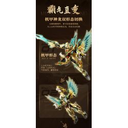 F5 F5-A1008 Xếp hình lắp ráp ghép mô hình Kế hoạch Mecha: Rồng biến đổi cơ khí thành Mecha