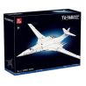 JIESTAR JJ9226 Xếp hình lắp ráp ghép mô hình Máy bay ném bom Tu-160