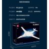 JIESTAR JJ9226 Xếp hình lắp ráp ghép mô hình Máy bay ném bom Tu-160