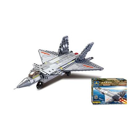 Kazi KY84030 84030 non  MÁY BAY CHIẾN ĐẤU J-20 bộ đồ chơi xếp lắp ráp ghép mô hình Field Army FIELD ARMY J-20 FIGHTER PLANE Chiến Trường 324 khối