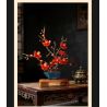 JIESTAR JJ9257 Plum Blossom Potted Plant Xếp hình lắp ráp ghép mô hình Chậu hoa mận kiêu hãnh