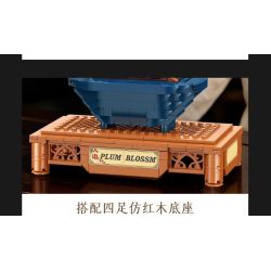 JIESTAR JJ9257 Plum Blossom Potted Plant Xếp hình lắp ráp ghép mô hình Chậu hoa mận kiêu hãnh