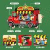 JIESTAR JJ9248 Mexican Taco Xếp hình lắp ráp ghép mô hình Taco Mexico