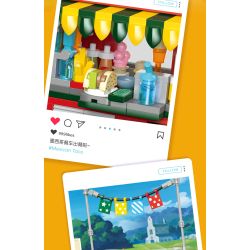 JIESTAR JJ9248 Mexican Taco Xếp hình lắp ráp ghép mô hình Taco Mexico