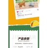 JIESTAR JJ9248 Mexican Taco Xếp hình lắp ráp ghép mô hình Taco Mexico