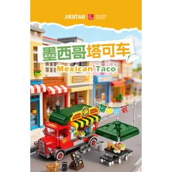 JIESTAR JJ9248 Mexican Taco Xếp hình lắp ráp ghép mô hình Taco Mexico