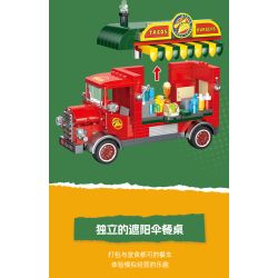 JIESTAR JJ9248 Mexican Taco Xếp hình lắp ráp ghép mô hình Taco Mexico