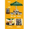 JIESTAR JJ9248 Mexican Taco Xếp hình lắp ráp ghép mô hình Taco Mexico