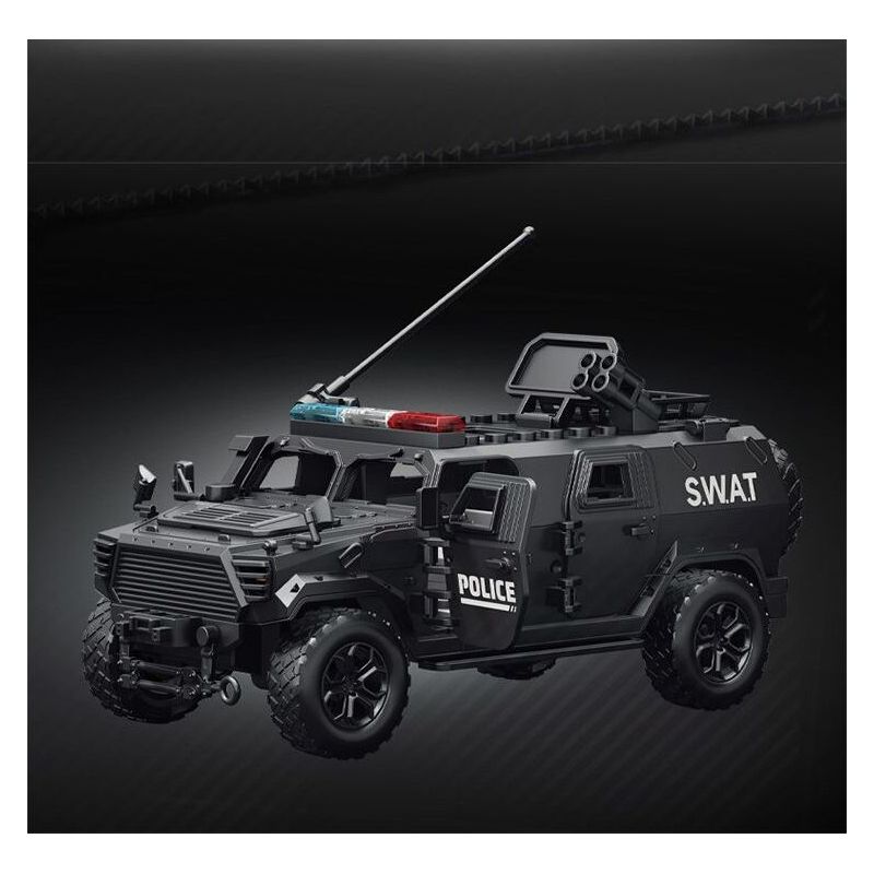 Le Yi 88102 The Bomb Squad Xếp hình lắp ráp ghép mô hình Tủ đựng vết thương