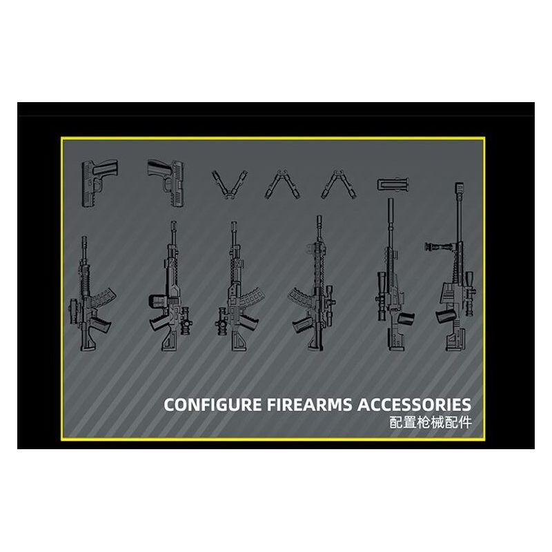 Le Yi 88102 The Bomb Squad Xếp hình lắp ráp ghép mô hình Tủ đựng vết thương