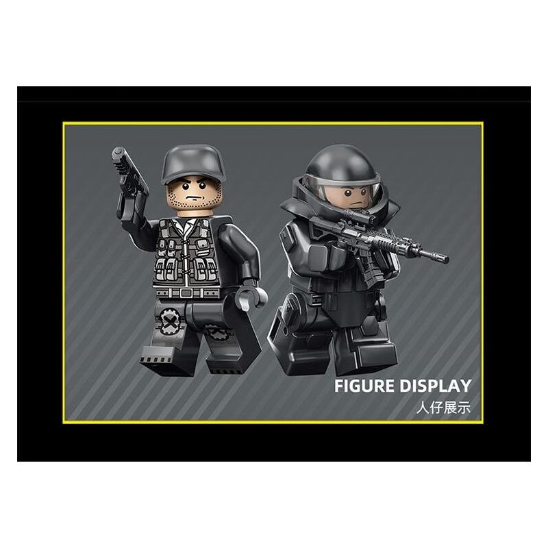 Le Yi 88102 The Bomb Squad Xếp hình lắp ráp ghép mô hình Tủ đựng vết thương