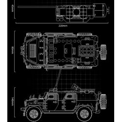 Le Yi 88102 The Bomb Squad Xếp hình lắp ráp ghép mô hình Tủ đựng vết thương