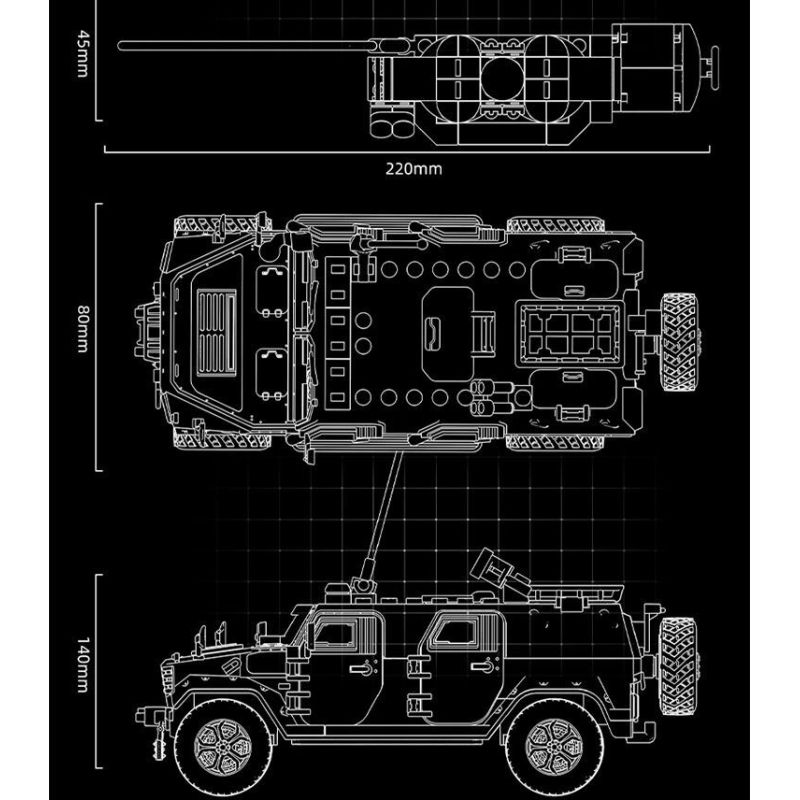 Le Yi 88102 The Bomb Squad Xếp hình lắp ráp ghép mô hình Tủ đựng vết thương