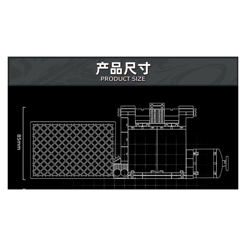 Le Yi 88102 The Bomb Squad Xếp hình lắp ráp ghép mô hình Tủ đựng vết thương