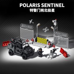 Le Yi 88103 Polaris Sentinel Xếp hình lắp ráp ghép mô hình Đội bảo vệ đặc biệt Sao Bắc Đẩu