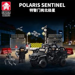Le Yi 88103 Polaris Sentinel Xếp hình lắp ráp ghép mô hình Đội bảo vệ đặc biệt Sao Bắc Đẩu