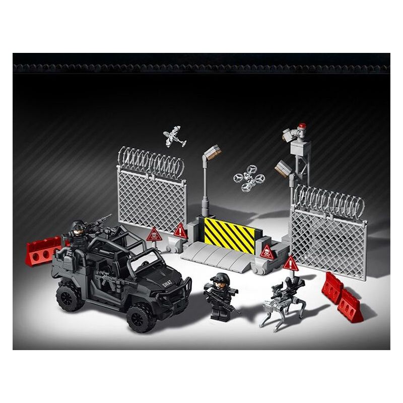 Le Yi 88103 Polaris Sentinel Xếp hình lắp ráp ghép mô hình Đội bảo vệ đặc biệt Sao Bắc Đẩu