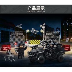 Le Yi 88103 Polaris Sentinel Xếp hình lắp ráp ghép mô hình Đội bảo vệ đặc biệt Sao Bắc Đẩu