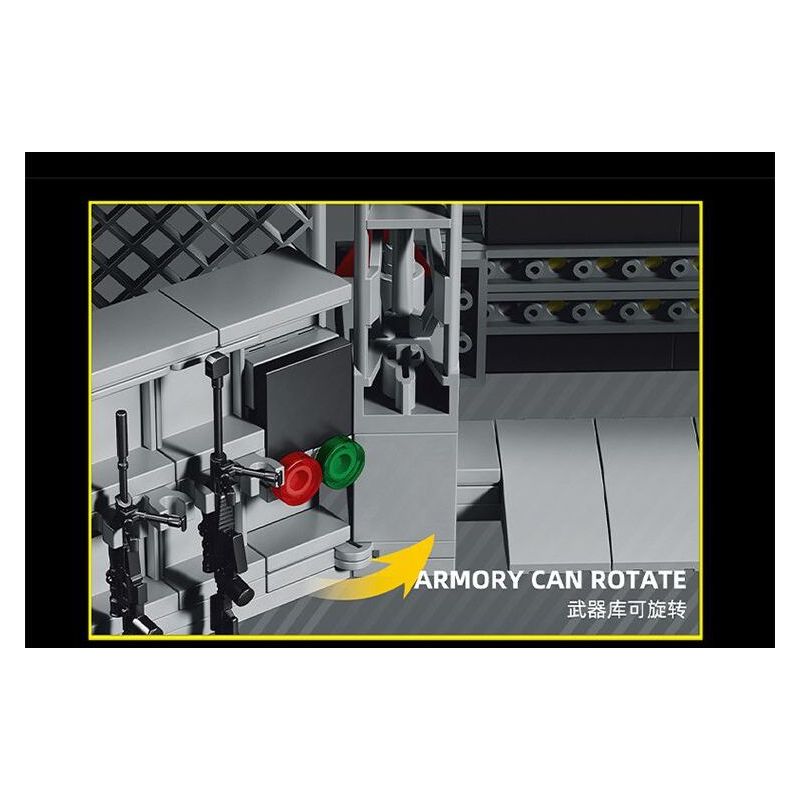 Le Yi 88103 Polaris Sentinel Xếp hình lắp ráp ghép mô hình Đội bảo vệ đặc biệt Sao Bắc Đẩu