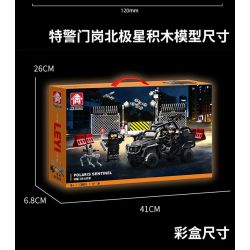 Le Yi 88103 Polaris Sentinel Xếp hình lắp ráp ghép mô hình Đội bảo vệ đặc biệt Sao Bắc Đẩu