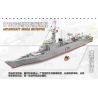 Kazi KY84029 84029 non  TÀU KHU TRỤC CHUYÊN TRỊ SÂN BAY bộ đồ chơi xếp lắp ráp ghép mô hình Field Army FIELD ARMY ANTIAIRCRAFT MISSILE DESTROYER Chiến Trường 897 khối