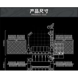 Le Yi 88103 Polaris Sentinel Xếp hình lắp ráp ghép mô hình Đội bảo vệ đặc biệt Sao Bắc Đẩu