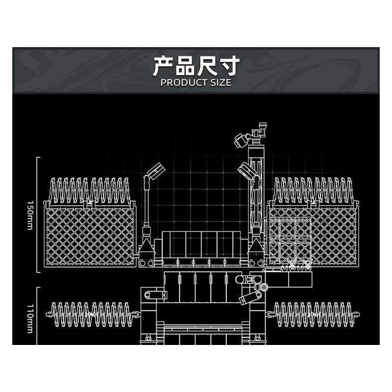 Le Yi 88103 Polaris Sentinel Xếp hình lắp ráp ghép mô hình Đội bảo vệ đặc biệt Sao Bắc Đẩu