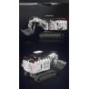 MouldKing 17067 6060 Excavator Xếp hình lắp ráp ghép mô hình Máy xúc xẻng Caterpillar 6060