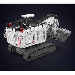 MouldKing 17067 6060 Excavator Xếp hình lắp ráp ghép mô hình Máy xúc xẻng Caterpillar 6060