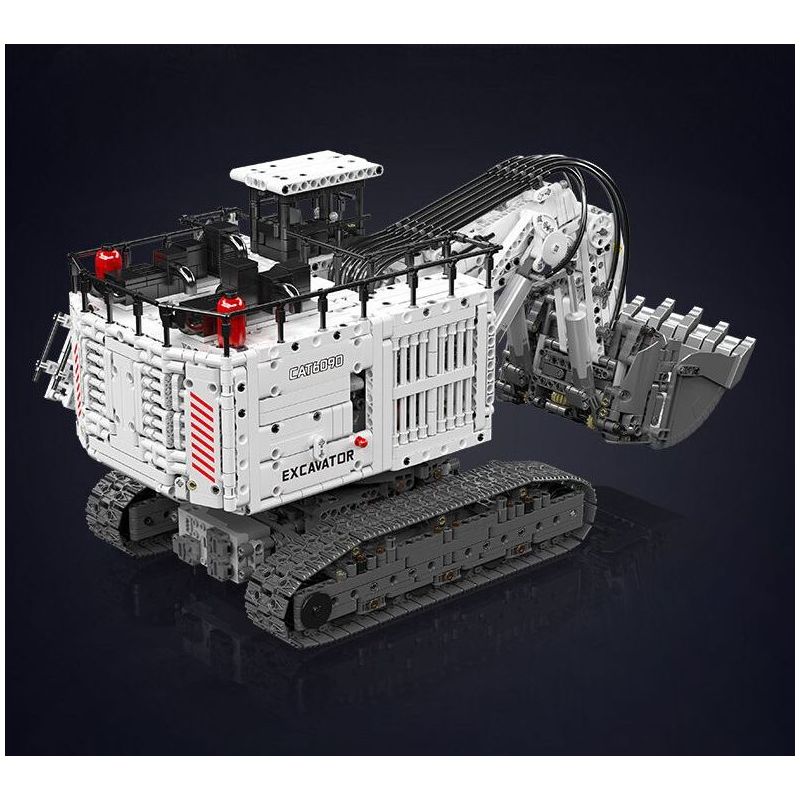 MouldKing 17067 6060 Excavator Xếp hình lắp ráp ghép mô hình Máy xúc xẻng Caterpillar 6060