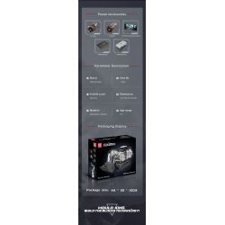 MouldKing 17067 6060 Excavator Xếp hình lắp ráp ghép mô hình Máy xúc xẻng Caterpillar 6060