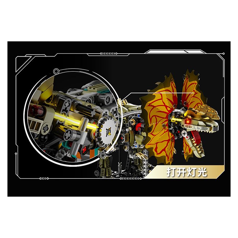 Beautiful and 13101 Xếp hình lắp ráp ghép mô hình Cơ Khí Đôi Vương Miện Rồng
