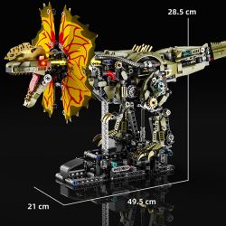 Beautiful and 13101 Xếp hình lắp ráp ghép mô hình Cơ Khí Đôi Vương Miện Rồng