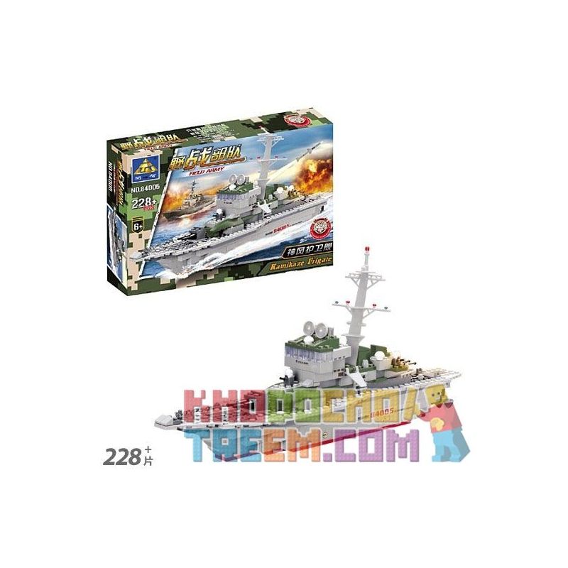Kazi KY84005 84005 non  LỰC LƯỢNG THỰC ĐỊA TÀU KHU TRỤC KAMIKAZE bộ đồ chơi xếp lắp ráp ghép mô hình Field Army FIELD ARMY KAMIKAZE FRIGATE Chiến Trường 228 khối Kazi KY84005 84005 non  LỰC LƯỢNG THỰC ĐỊA TÀU KHU TRỤC KAMIKAZE bộ đồ chơi xếp lắp ráp ghép mô hình Field Army FIELD ARMY KAMIKAZE FRIGATE Chiến Trường 228 khối