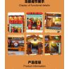 small angle JD111 Xếp hình lắp ráp ghép mô hình Thành phố Cowboy: Trung tâm sửa chữa ô tô