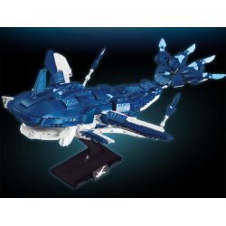 LY 76115 Whale Tu Kun Xếp hình lắp ráp ghép mô hình Hình đại diện: Tukun