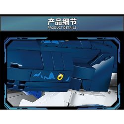 LY 76115 Whale Tu Kun Xếp hình lắp ráp ghép mô hình Hình đại diện: Tukun