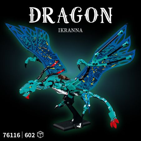 LY 76116 Dragon Ikranna Xếp hình lắp ráp ghép mô hình Hình đại diện: Ikaran